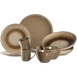 Leonardo MATERA Geschirr Set Gemischt Anthrazit Beige 6-teilig 13 Leonardo MATERA Geschirr Set Gemischt Anthrazit Beige 6-teilig -Leonardo 0a74615c 7487 4288 9683 1518fbdfecc2 2