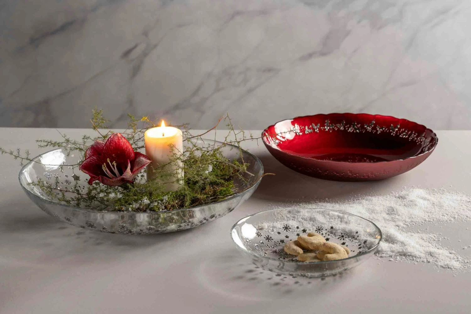 Leonardo STELLA Schale ø 40 Cm Silber Sterne 8 Leonardo STELLA Schale ø 40 Cm Silber Sterne – Bild 6