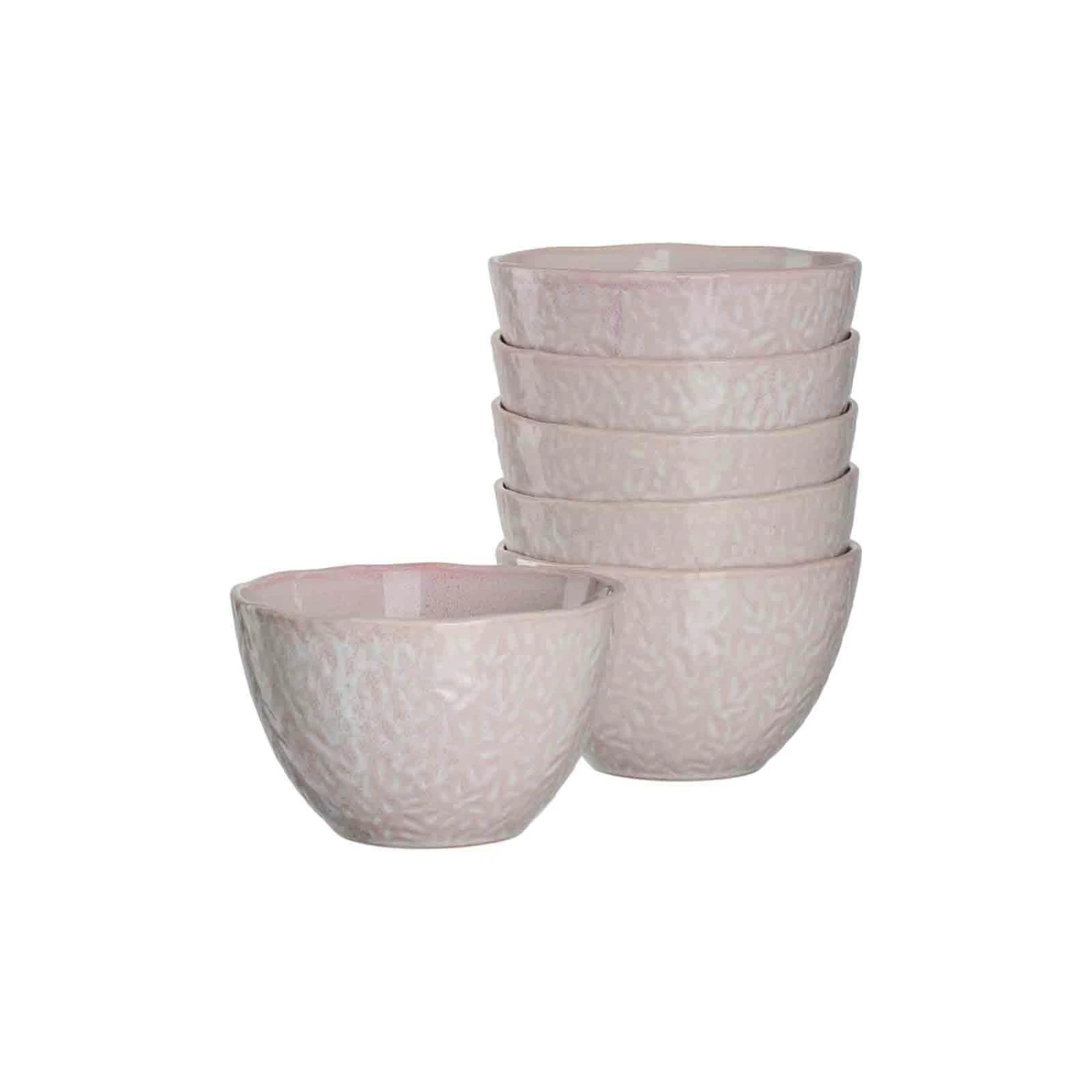 Leonardo MATERA Keramikschale 15,3 Cm Rosa 6er Set - A 3 Leonardo MATERA Keramikschale 15,3 Cm Rosa 6er Set - A