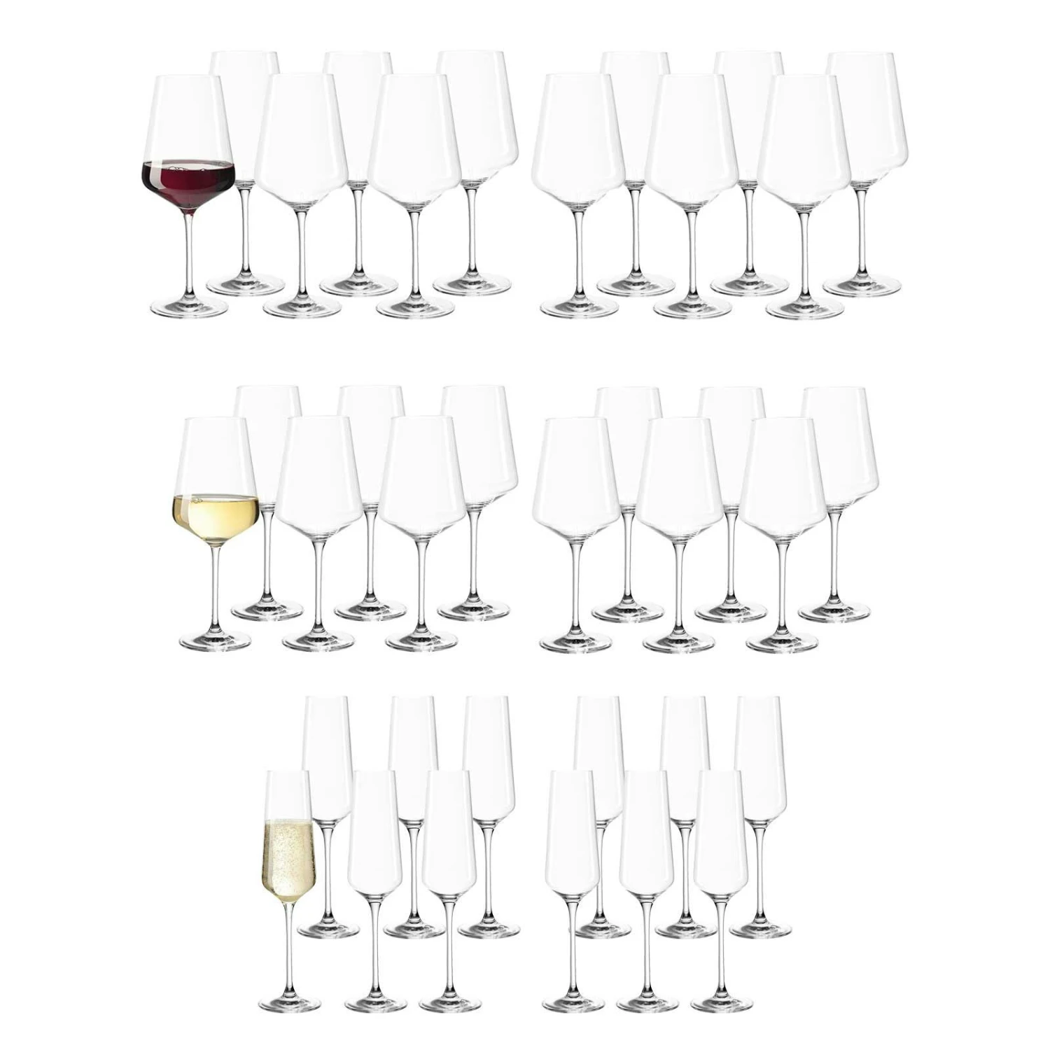 Leonardo PUCCINI Wein, Bier- & Sektgläser 18er Set 6 Leonardo PUCCINI Wein, Bier- & Sektgläser 18er Set – Bild 4