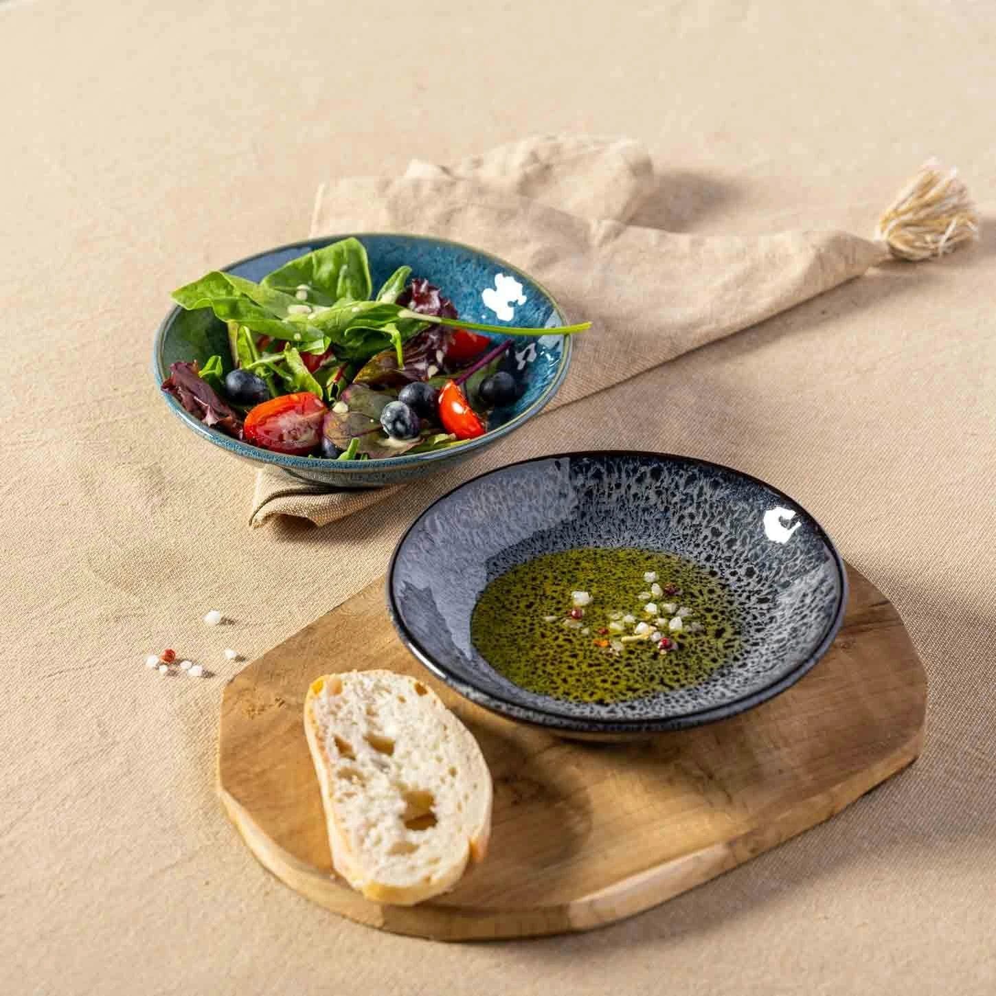 Leonardo MATERA Keramikteller 16,3 Cm Blau 6er Set 9 Leonardo MATERA Keramikteller 16,3 Cm Blau 6er Set – Bild 7