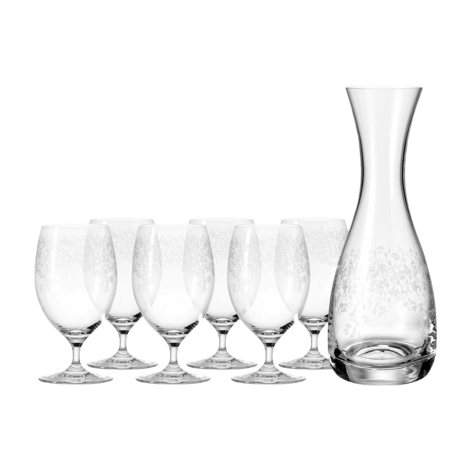 Leonardo CHATEAU Wassergläser + Karaffe Set 7-teilig 3 Leonardo CHATEAU Wassergläser + Karaffe Set 7-teilig
