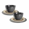 Leonardo MATERA Geschirr Set Anthrazit Beige 6-teilig -Leonardo 550d074e 95cc 4504 869c 67f320ef66ca 1