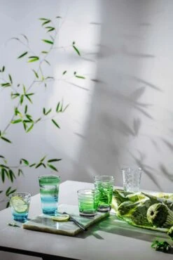 Leonardo Longdrinkglas 200 Ml Vario [6 Stück] Grün Rund Ø 7,5 X H 13 Cm -Leonardo 5a420aba 94fb 4d5b bf95 08502f661346