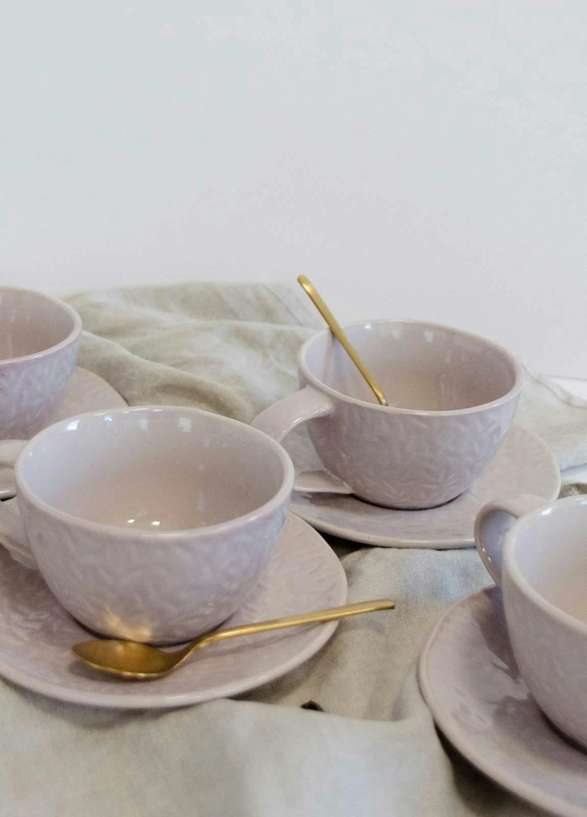 Leonardo MATERA Cappuccino Set Anthrazit 8-teilig 8 Leonardo MATERA Cappuccino Set Anthrazit 8-teilig – Bild 6