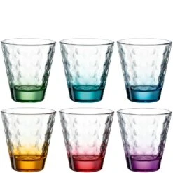 Leonardo Trinkglas OPTIC 6 Stück Sortiert 215 Ml Violett