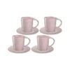Leonardo MATERA Espresso Set Rosa 8-teilig - A