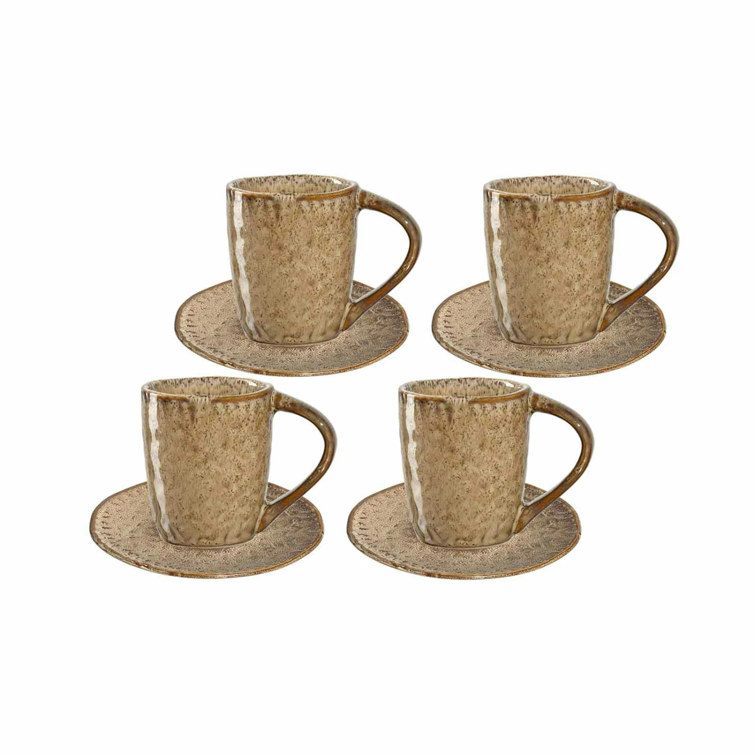 Leonardo MATERA Espresso Set Beige 8-teilig 3 Leonardo MATERA Espresso Set Beige 8-teilig