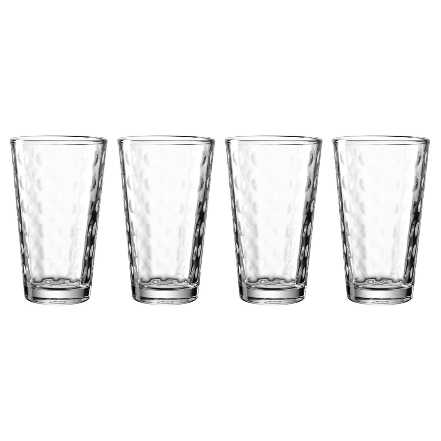 Leonardo OPTIC XL Trinkglas 540 Ml 4er Set 3 Leonardo OPTIC XL Trinkglas 540 Ml 4er Set
