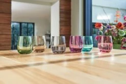 LEONARDO Trinkglas SORA 360 Ml, Spülmaschinenfest, Farbig, 6 Stück -Leonardo a57bc797 a508 460a 98c2 52ade4109b3d