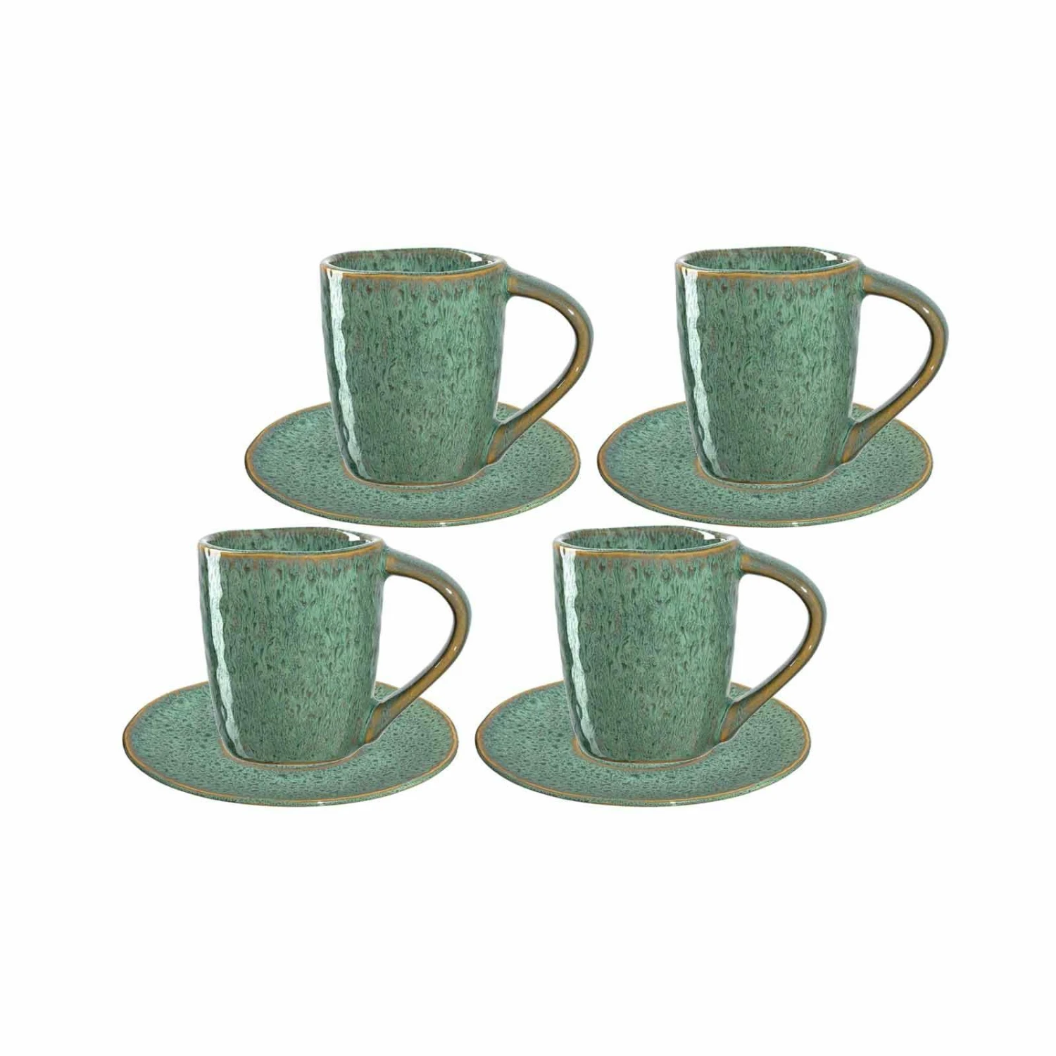 Leonardo MATERA Espresso Set Grün 8-teilig 3 Leonardo MATERA Espresso Set Grün 8-teilig