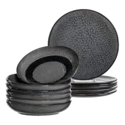 Leonardo MATERA Geschirr Tafelservice Anthrazit 10-teilig -Leonardo d1d51f3d 7e03 4e4e ad1c 996d2c232715 2