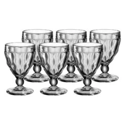 Leonardo BRINDISI Weißweinglas 240 Ml Anthrazit 6er Set - A