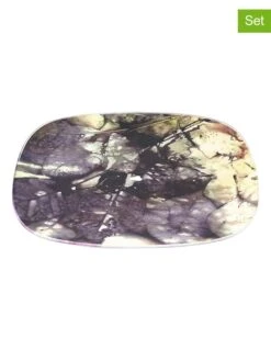 Leonardo 2er-Set: Servierteller "Calmo" In Bunt - (L)26 X (B)26 Cm