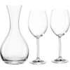 Leonardo 3tlg. Wein-Set ":pure" -Leonardo leonardo 3tlg wein set pure