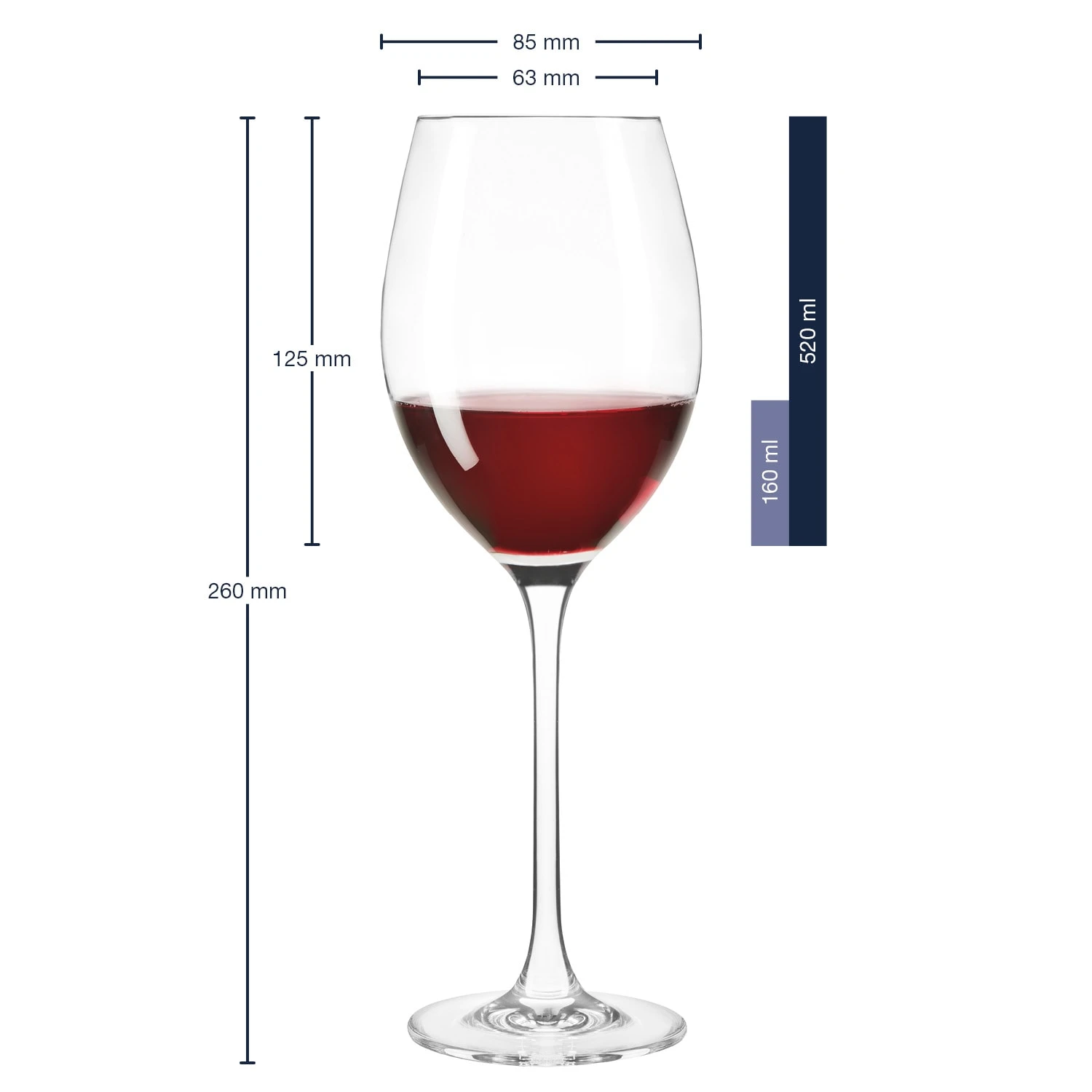 Leonardo Decanter/Rotweingläser CHEERS 7-teilig 4 Leonardo Decanter/Rotweingläser CHEERS 7-teilig – Bild 2