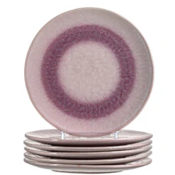 Leonardo Keramikteller MATERA 6er-Set 22,5 Cm Rosé