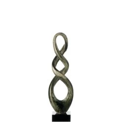 Leonardo Skulptur TURN 39 Cm Schwarz