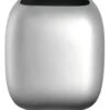 Leonardo Vase "Neve" In Silber - (B)9 X (H)9,3 X (T)9 Cm -Leonardo leonardo vase neve in silber b 9 x h 9 3 x t 9 cm